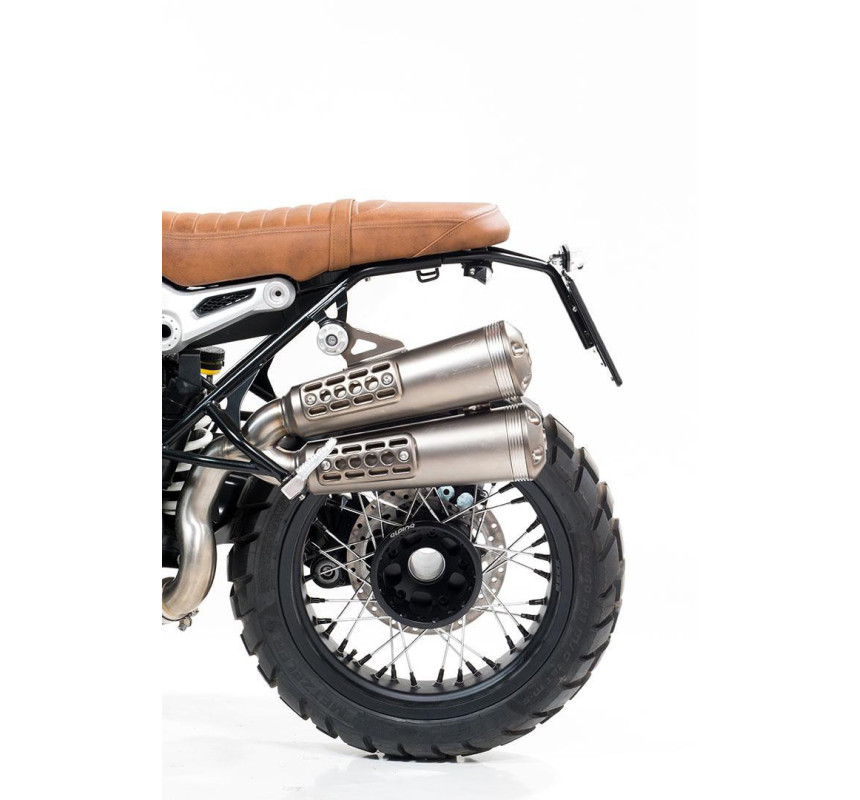 High-mounted number plate holder for the R nineT – L'atelier Bleu Motostore