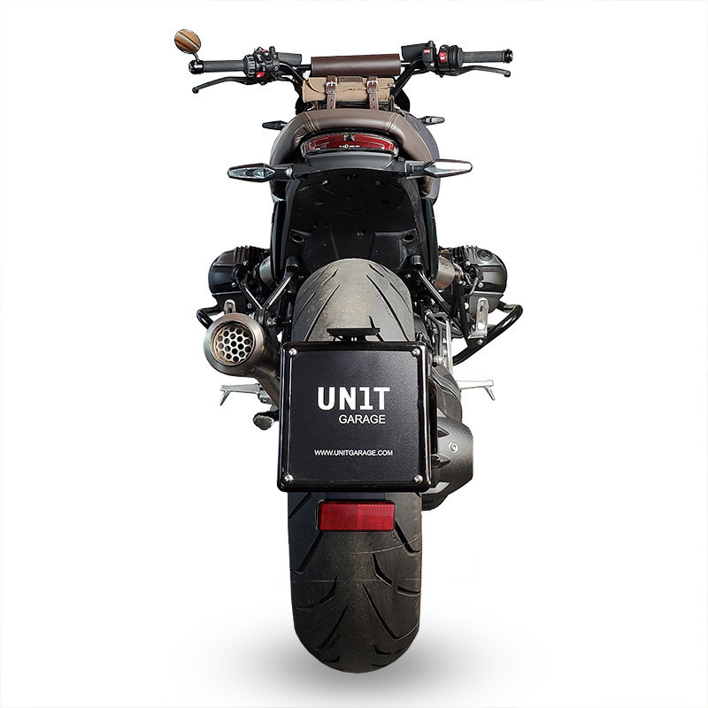 Low-profile number plate holder for the R 12 nineT – L'atelier Bleu Motostore