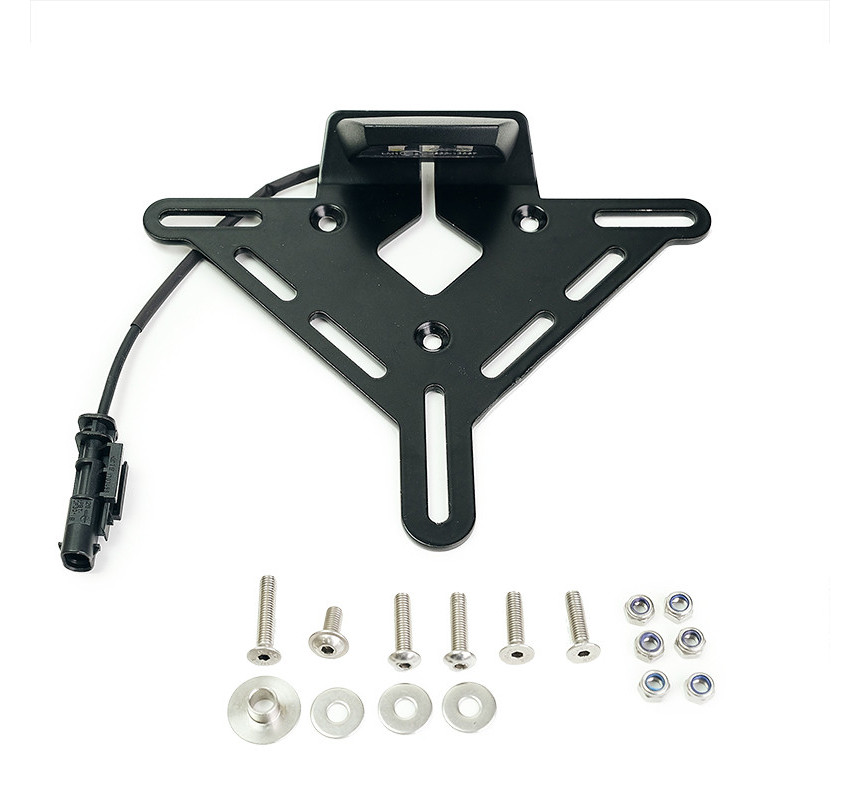 Support d'immatriculation court sur origine pour R 12 R 12 nineT et R 12 G/S - L'atelier Bleu Motostore
