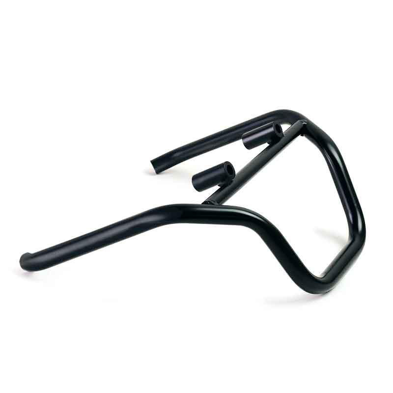 Black passenger handle for CE 04 – L'atelier Bleu Motostore