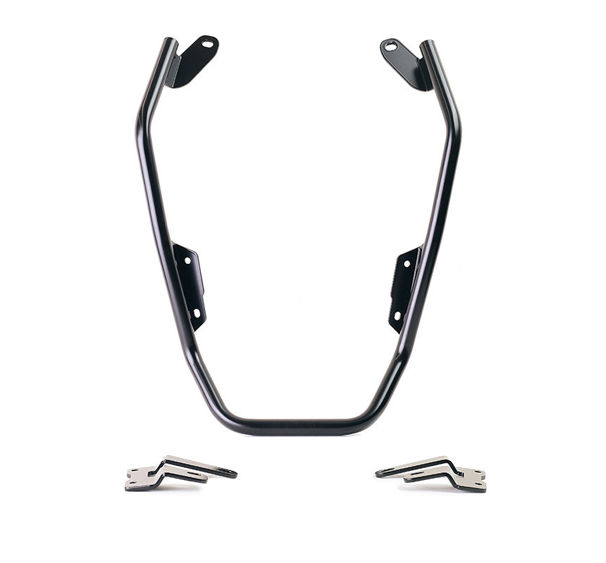 Black passenger handle for the R 12 nineT – L'atelier Bleu Motostore