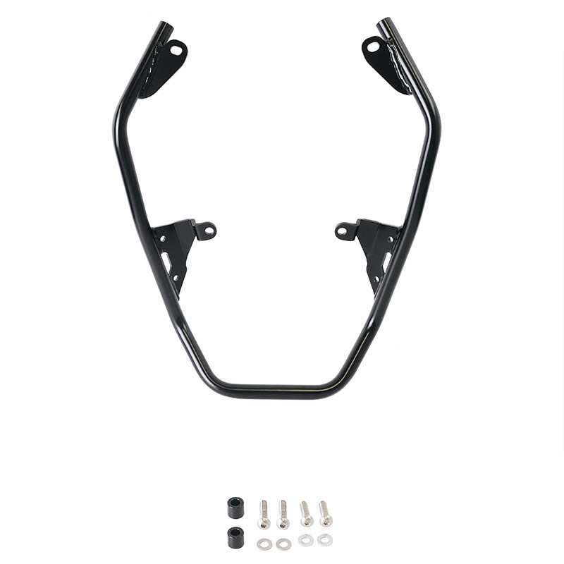 Black passenger handle for the R 12 G/S – L'atelier Bleu Motostore