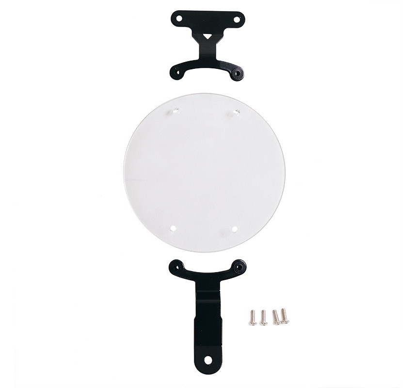 Enduro headlight protector for the original windscreen on the R 12 G/S – L'atelier Bleu Motostore