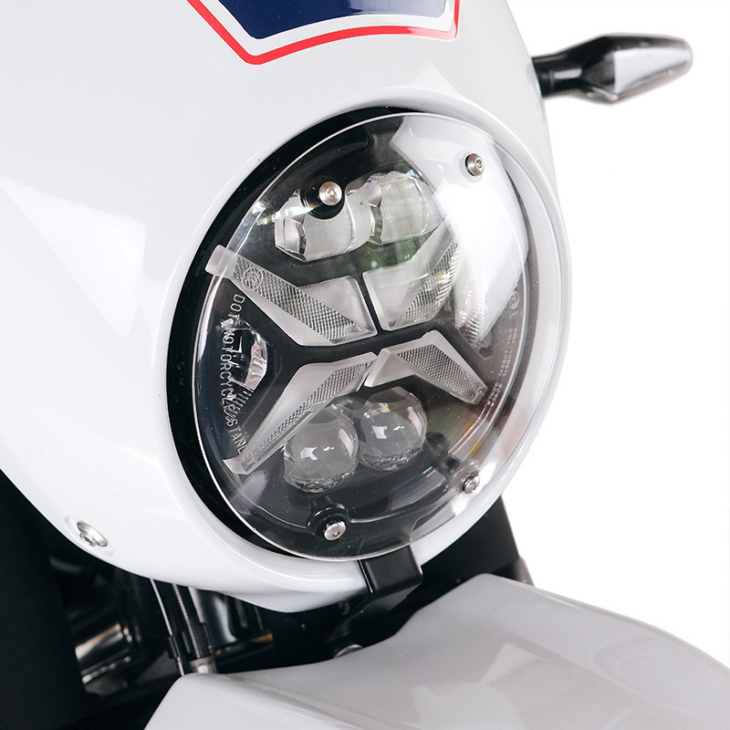 Enduro headlight protector for the original windscreen on the R 12 G/S – L'atelier Bleu Motostore