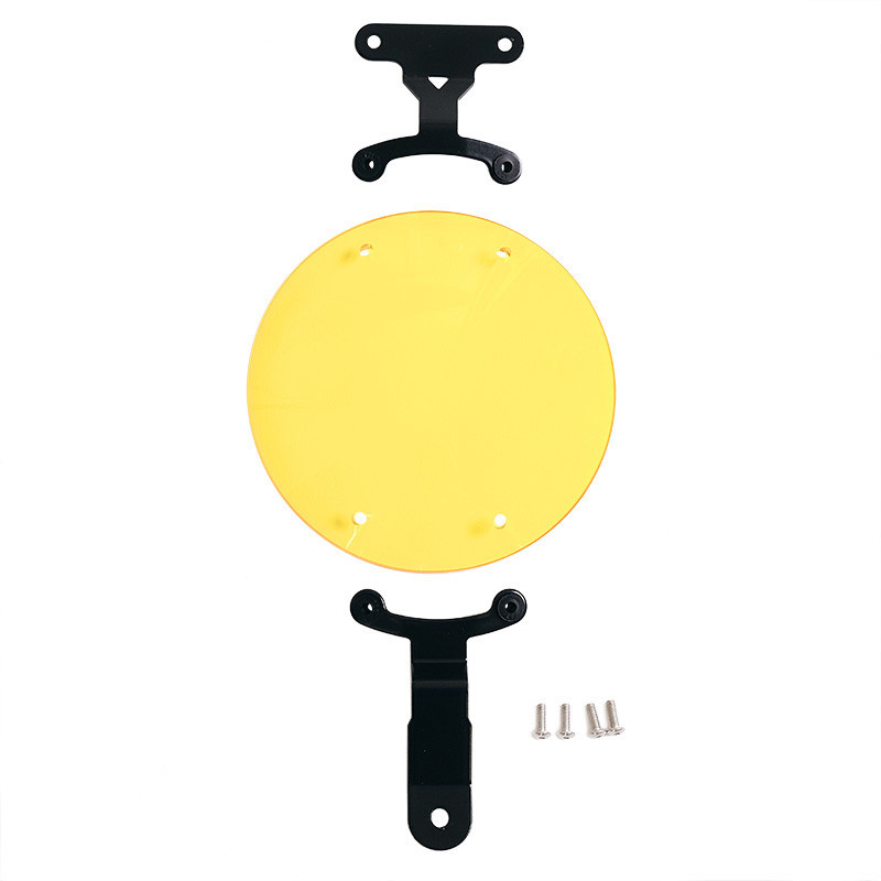 Enduro headlight protector for the original windscreen on the R 12 G/S – L'atelier Bleu Motostore