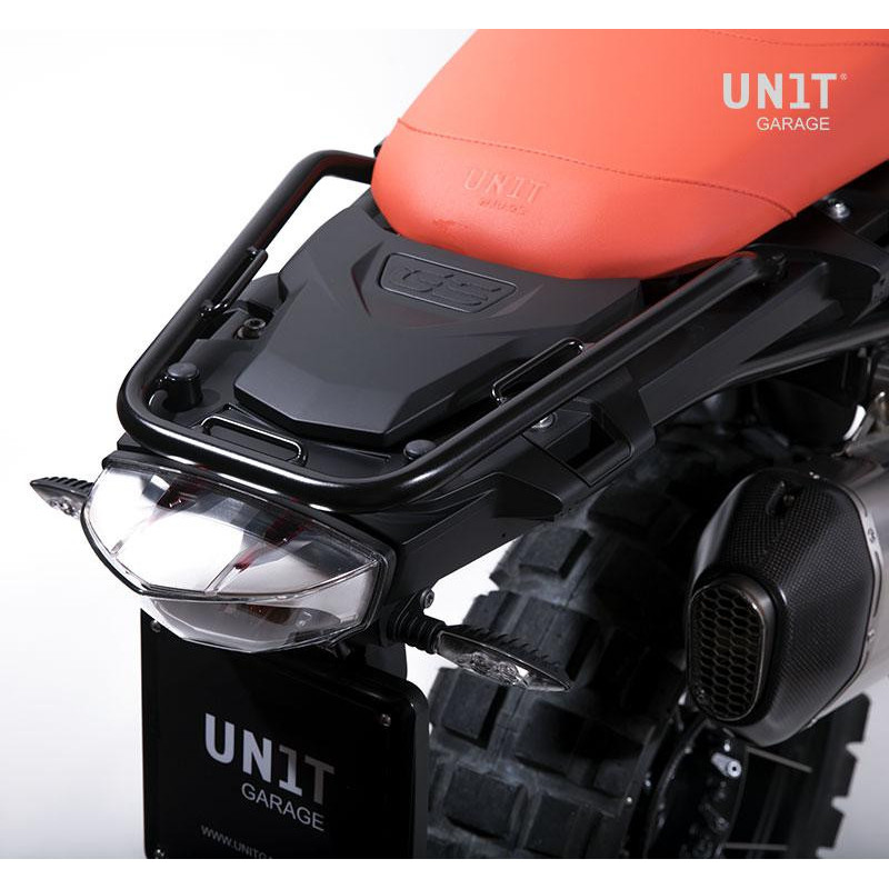 Rear passenger grab rail for the R 1200GS/GSA and R 1250GS/GSA – L'atelier Bleu Motostore
