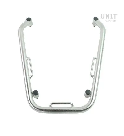 Stainless steel rear passenger grab rail for the R 1200GS/GSA and R 1250GS/GSA – L'atelier Bleu Motostore
