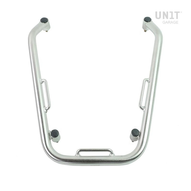 Stainless steel rear passenger grab rail for the R 1200GS/GSA and R 1250GS/GSA – L'atelier Bleu Motostore