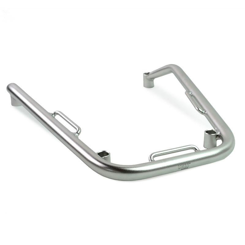 Stainless steel rear passenger grab rail for the R 1200GS/GSA and R 1250GS/GSA – L'atelier Bleu Motostore