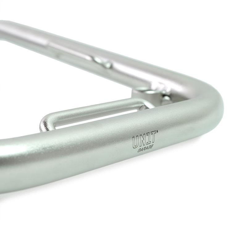 Stainless steel rear passenger grab rail for the R 1200GS/GSA and R 1250GS/GSA – L'atelier Bleu Motostore