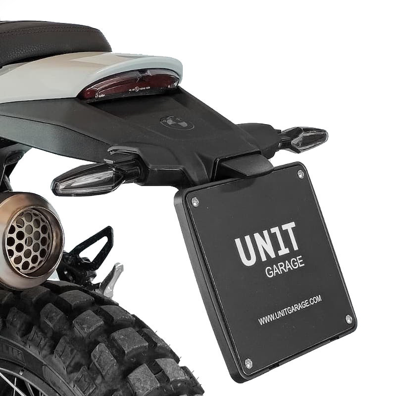 Short original-style number plate holder for the R 12, R 12 nineT and R 12 G/S – L'atelier Bleu Motostore