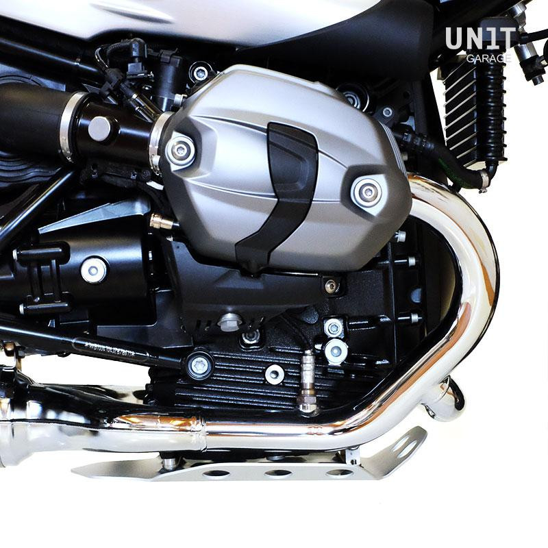  Sabot moteur en aluminium pour R nineT - L'atelier Bleu Motostore