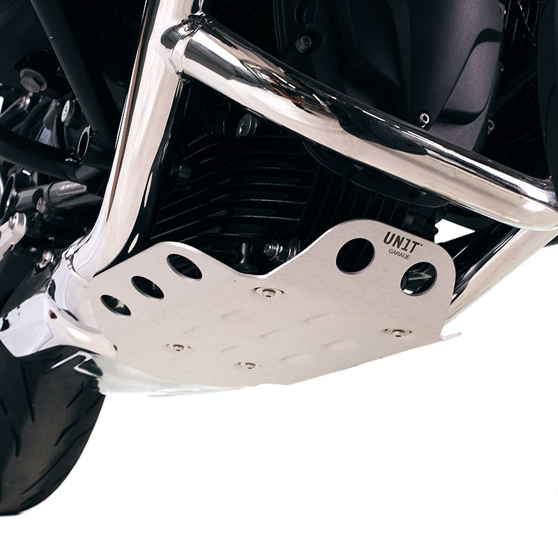 Aluminium engine mount for the R 12 nineT – L'atelier Bleu Motostore