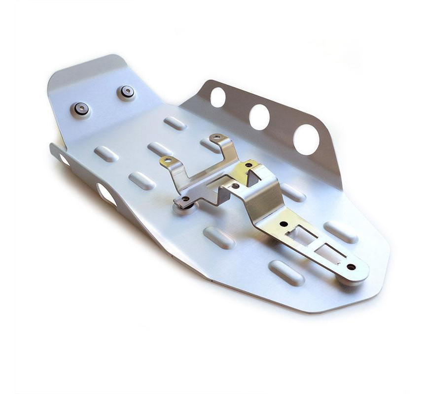 Sabot moteur en aluminium pour R 1200GS/GSA - L'atelier Bleu Motostore