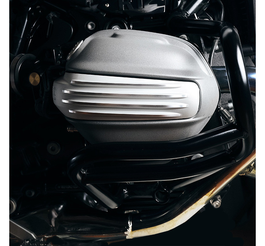  Couvercle de bobines d'allumage argent pour R 12 - L'atelier Bleu Motostore