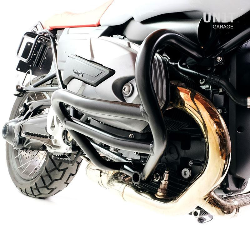 Heavy-duty crash bars for the R nineT Urban, G/S, Scrambler Pure and Racer – L'atelier Bleu Motostore