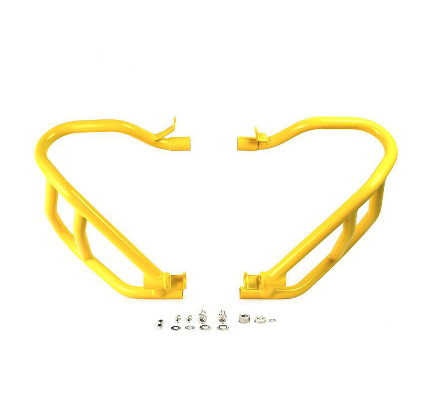 Crash bar Heavy Duty jaune pour R nineT - L'atelier Bleu Motostore