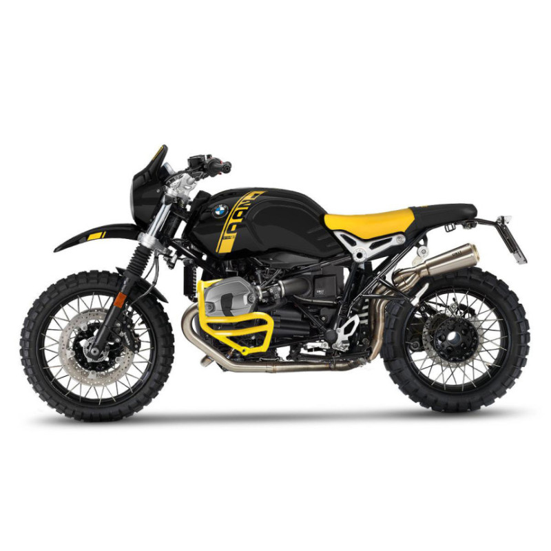  Crash bar Heavy Duty jaune pour R nineT - L'atelier Bleu Motostore