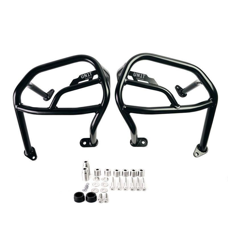 Crash bar Force noire pour R 1300GS - L'atelier Bleu Motostore