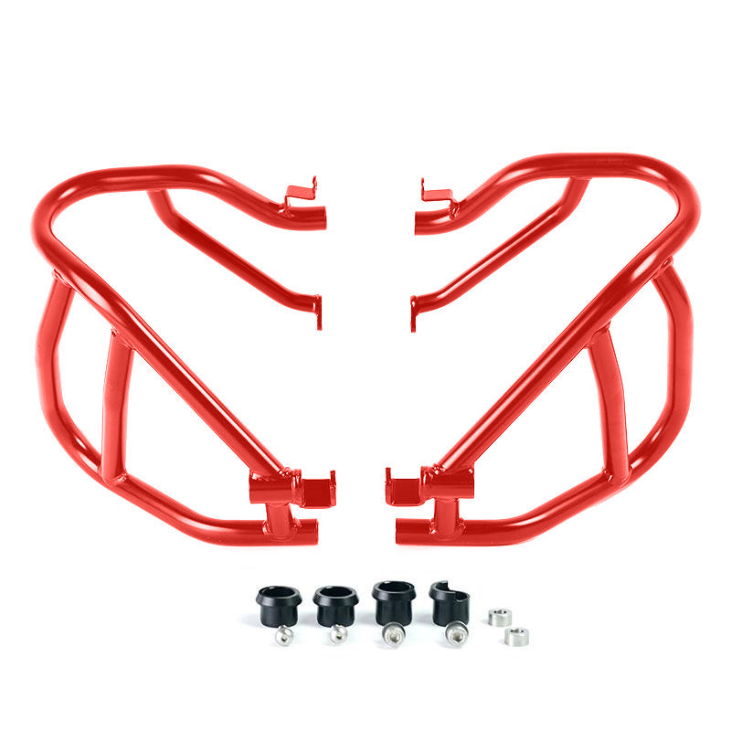 Crash bar Force rouge pour R 12 nineT et R 12 G/S - L'atelier Bleu Motostore