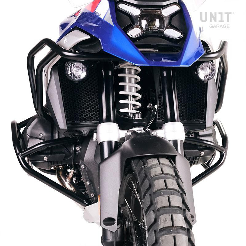  Pare-réservoirs Heavy Duty noirs pour R 1300GS - L'atelier Bleu Motostore