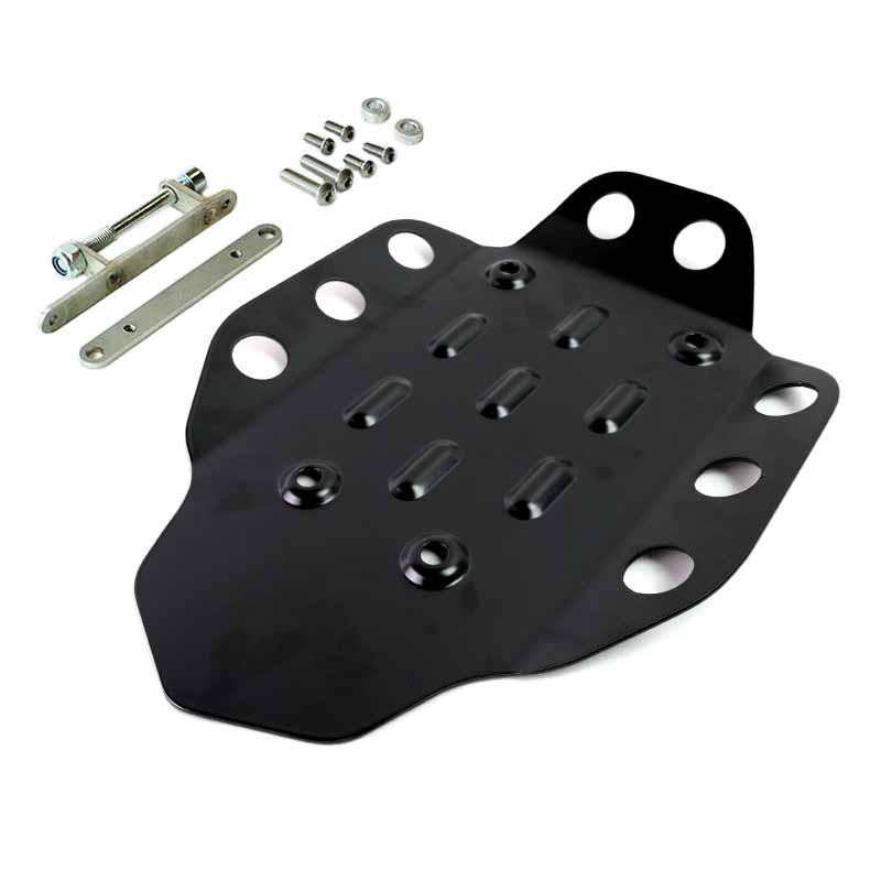 Aluminium engine guard for the R nineT, Satin Black – L'atelier Bleu Motostore