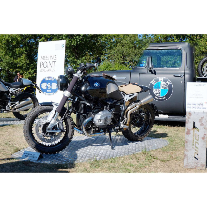  Silencieux Haut en titane pour R nineT - L'atelier Bleu Motostore
