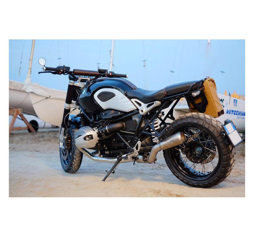 Low-profile silencer for the R nineT – L'atelier Bleu Motostore