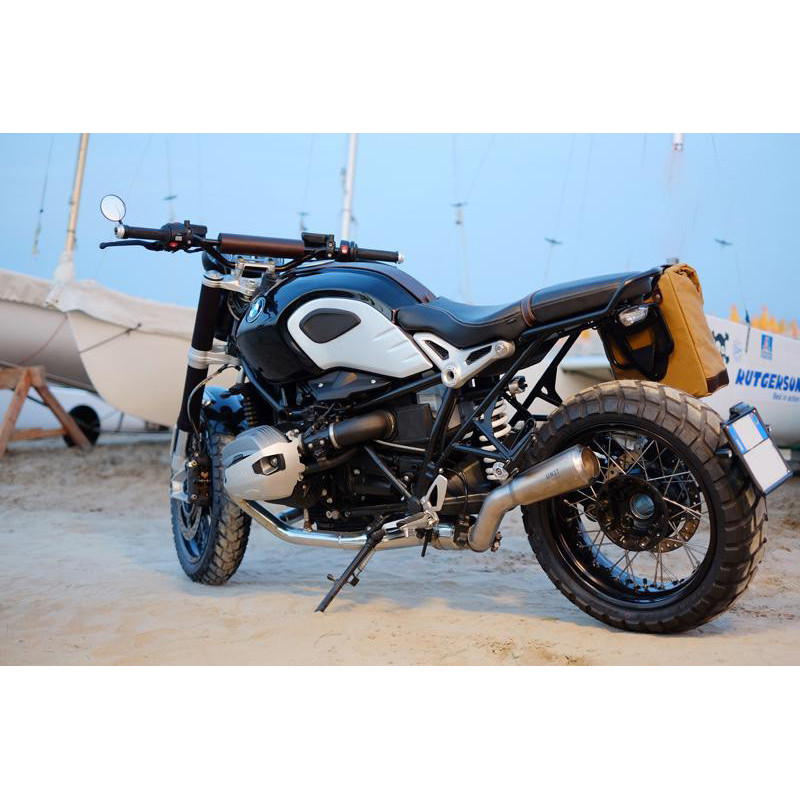 Low-profile silencer for the R nineT – L'atelier Bleu Motostore