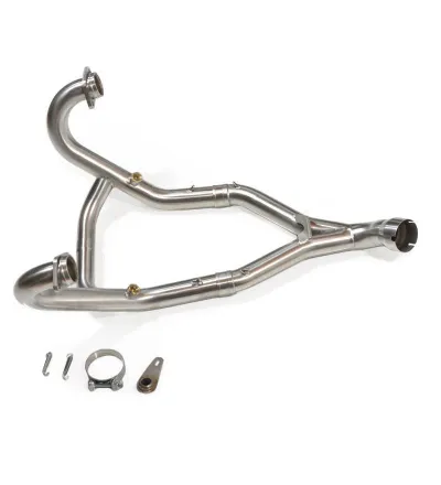 Stainless steel exhaust manifold without catalytic converter for the R nineT (E3-E4) – L'atelier Bleu Motostore