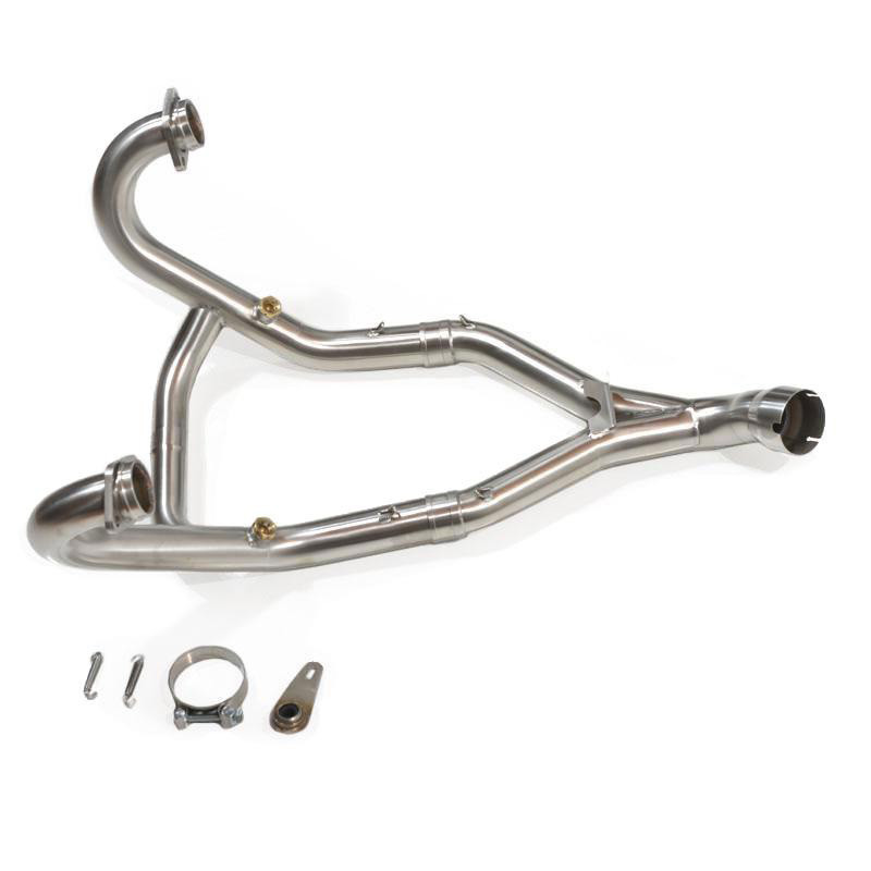 Stainless steel exhaust manifold without catalytic converter for the R nineT (E3-E4) – L'atelier Bleu Motostore