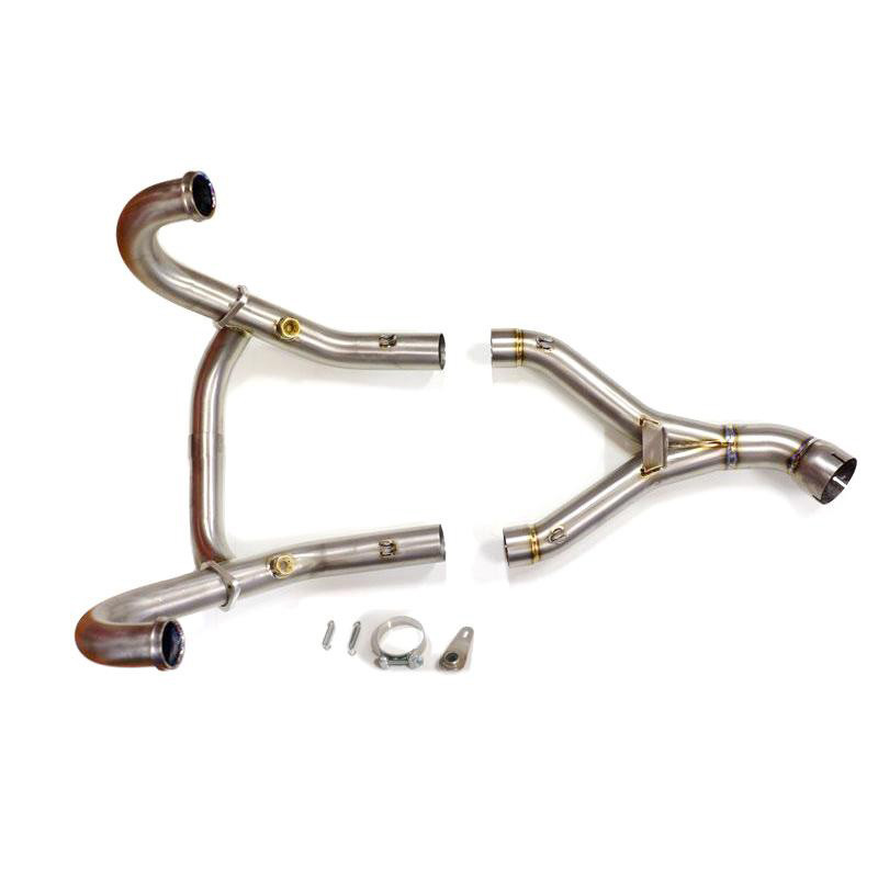 Titanium exhaust manifold without catalytic converter for the R nineT (E3-E4) – L'atelier Bleu Motostore