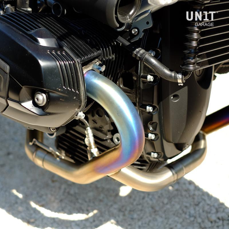  Collecteur échappement en titane sans catalyseur pour R nineT (E3-E4) - L'atelier Bleu Motostore