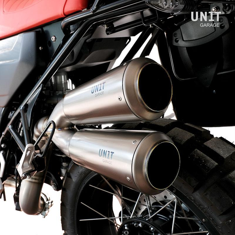 Silencieux double haut en titane pour R nineT - L'atelier Bleu Motostore