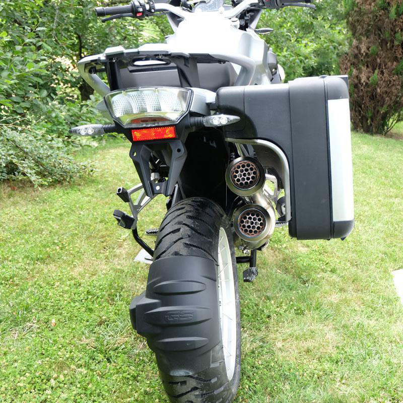  Silencieux GP pour R 1200GS/GSA et R 1250GS/GSA - L'atelier Bleu Motostore
