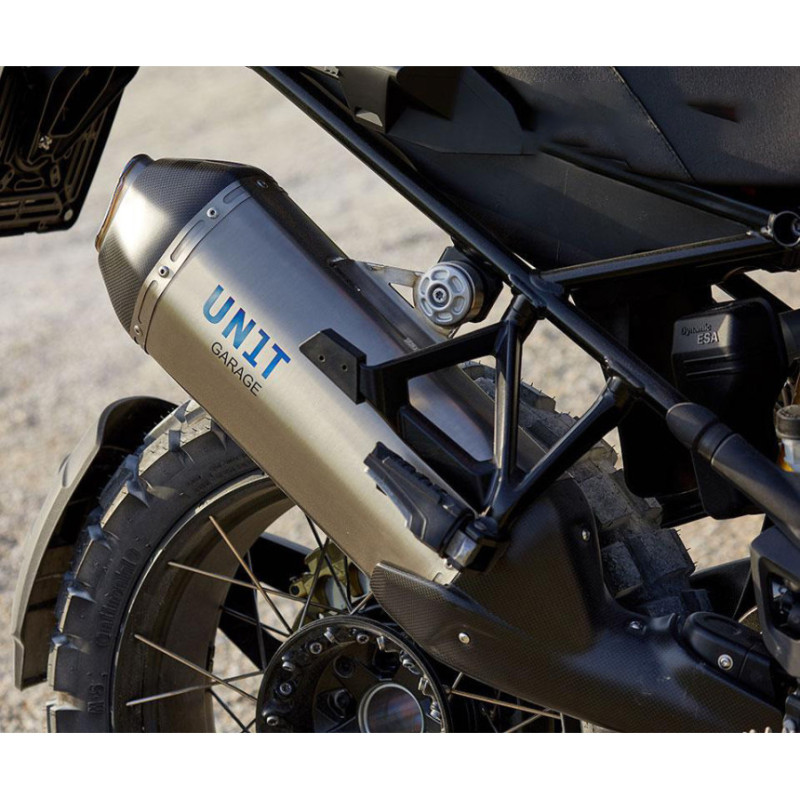  Silencieux échappement Rad inox pour R 1200GS/GSA et R 1250GS/GSA - L'atelier Bleu Motostore
