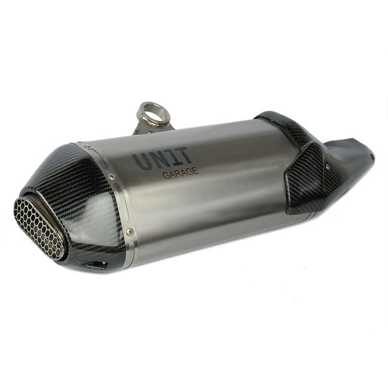 Silencieux échappement Rad inox pour R 1200GS/GSA et R 1250GS/GSA - L'atelier Bleu Motostore