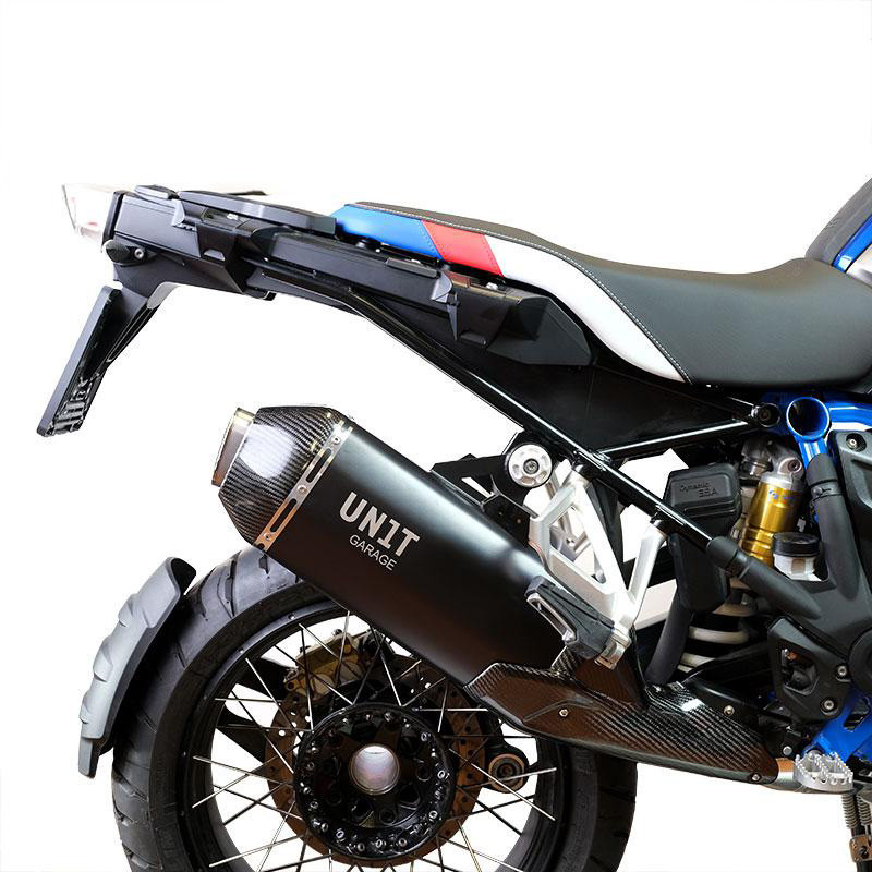  Silencieux échappement Rad noir pour R 1200GS/GSA et R 1250GS/GSA - L'atelier Bleu Motostore