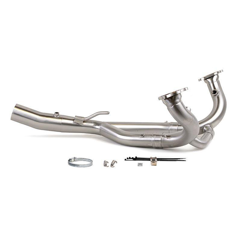  Collecteur échappement en titane sans catalyseur pour R 1250GS - L'atelier Bleu Motostore
