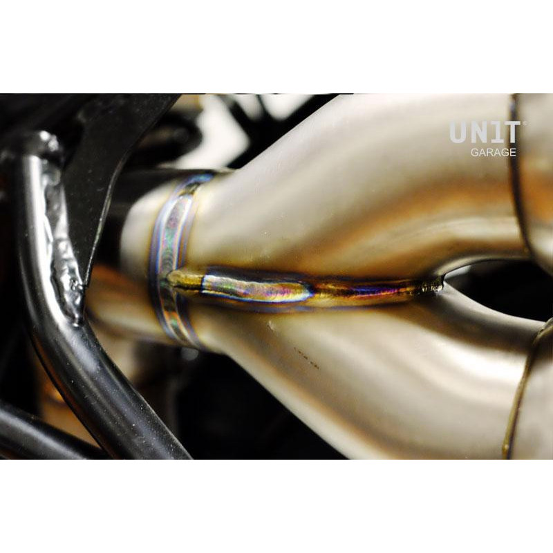  Silencieux double en titane pour R nineT Scrambler - L'atelier Bleu Motostore
