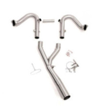 Collecteur échappement en inox sans catalyseur pour R 1200GS/GSA - L'atelier Bleu Motostore