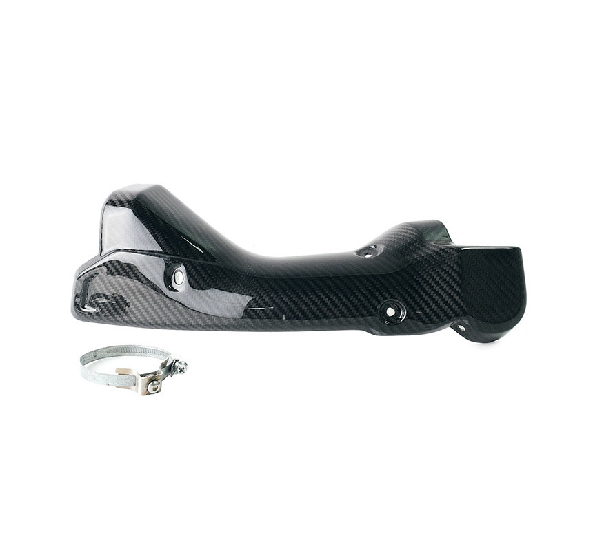Pare-chaleur en carbone pour silencieux échappement Rad pour R 1300GS/GSA - L'atelier Bleu Motostore