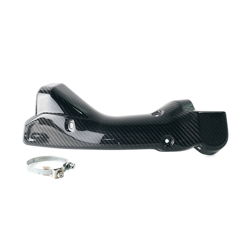 Pare-chaleur en carbone pour silencieux échappement Rad pour R 1300GS/GSA - L'atelier Bleu Motostore