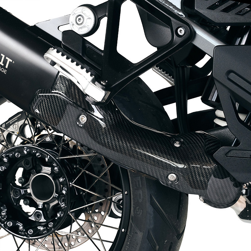  Pare-chaleur en carbone pour silencieux échappement Rad pour R 1300GS/GSA - L'atelier Bleu Motostore
