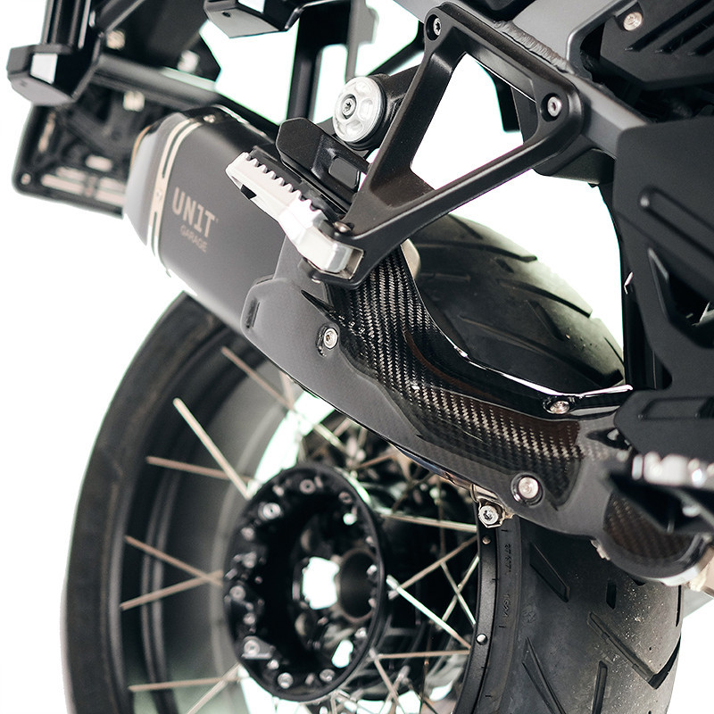  Pare-chaleur en carbone pour silencieux échappement Rad pour R 1300GS/GSA - L'atelier Bleu Motostore