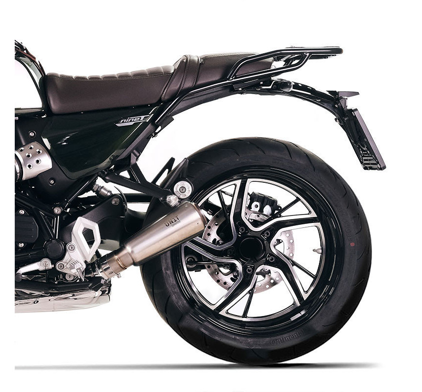 Silencieux échappement court en titane pour R 12 nineT - L'atelier Bleu Motostore