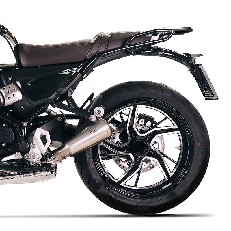 Silencieux échappement court en titane pour R 12 nineT - L'atelier Bleu Motostore