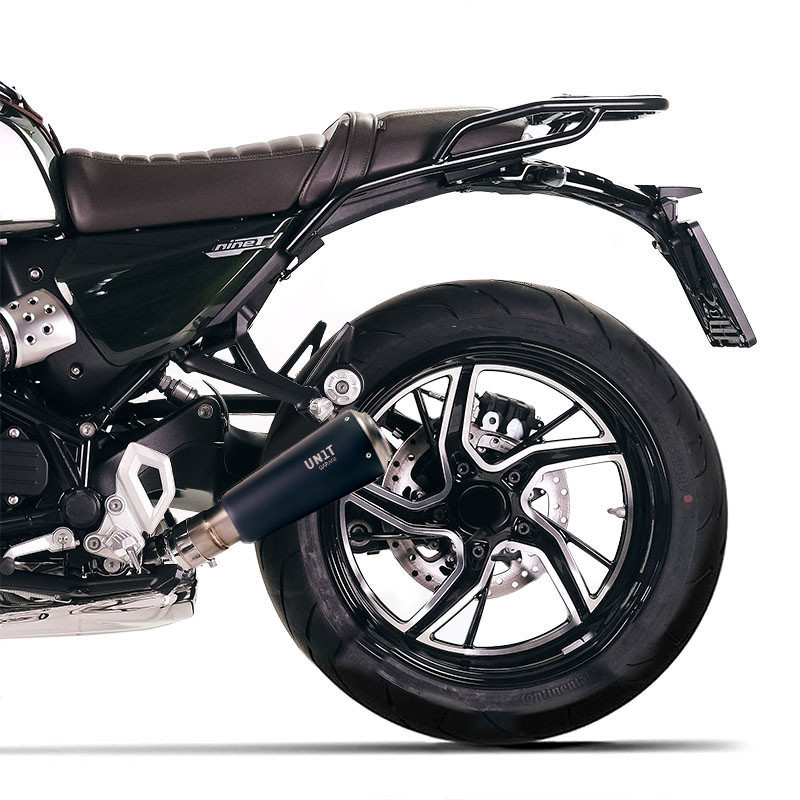  Silencieux échappement court en titane pour R 12 nineT - L'atelier Bleu Motostore