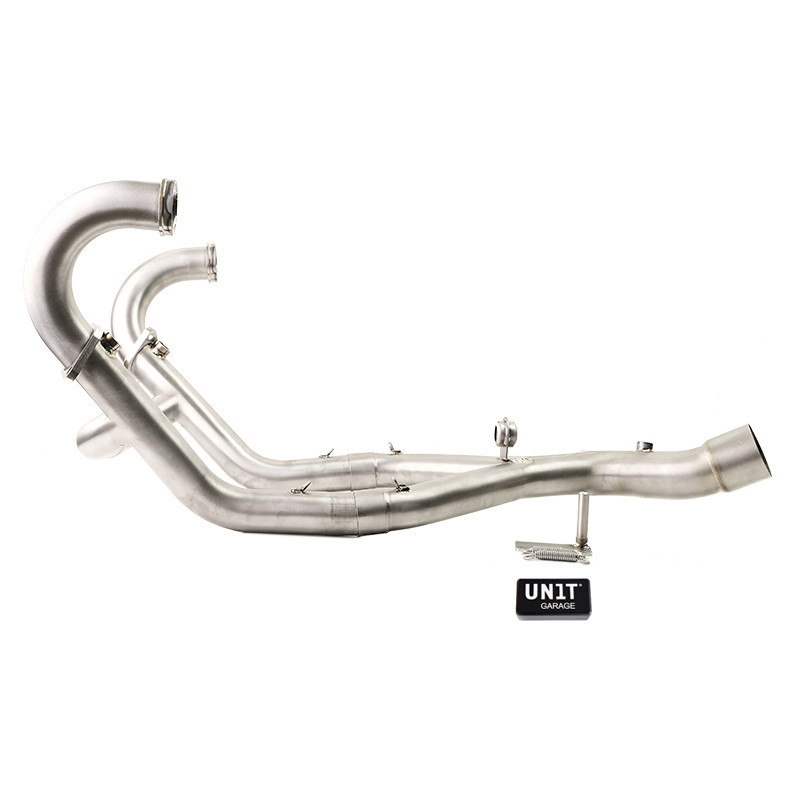  Collecteur échappement en inox sans catalyseur avec correcteur voyant moteur pour R 12 nineT - L'atelier Bleu Motostore