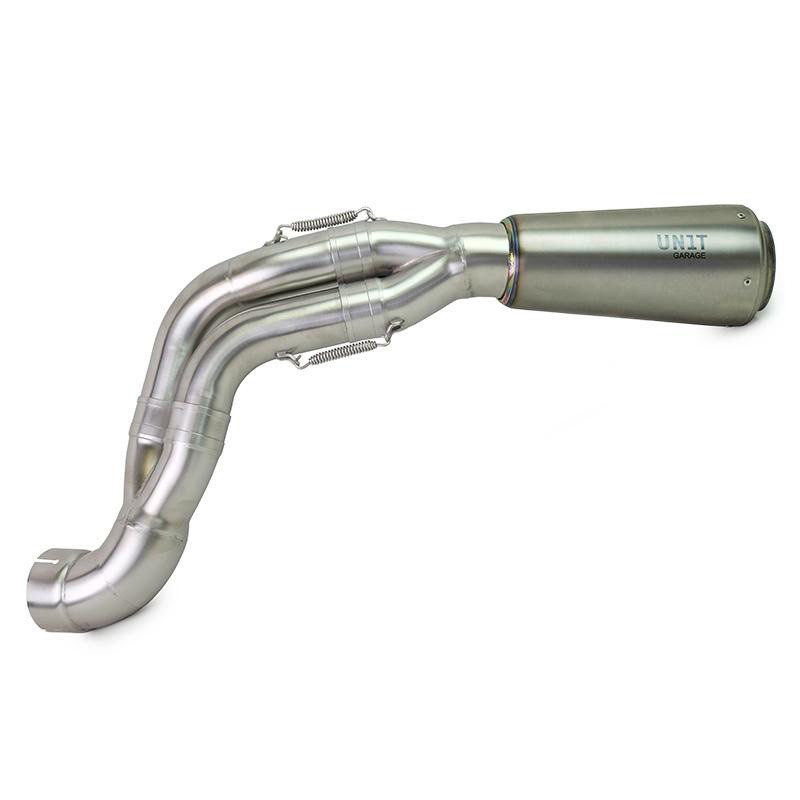 Top Muffler for R nineT, Titanium - L'atelier Bleu Motostore